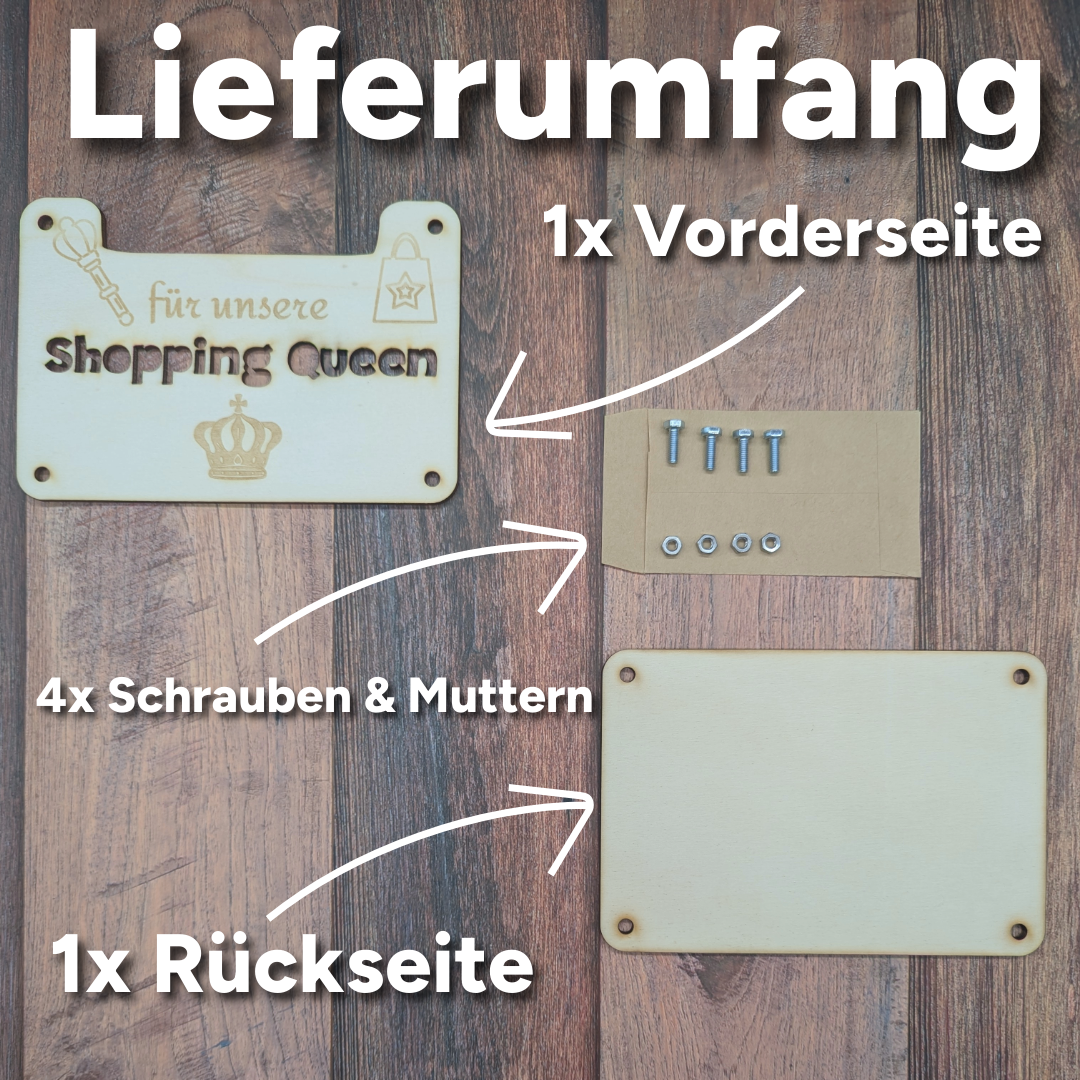 Geldgeschenk Shopping Queen